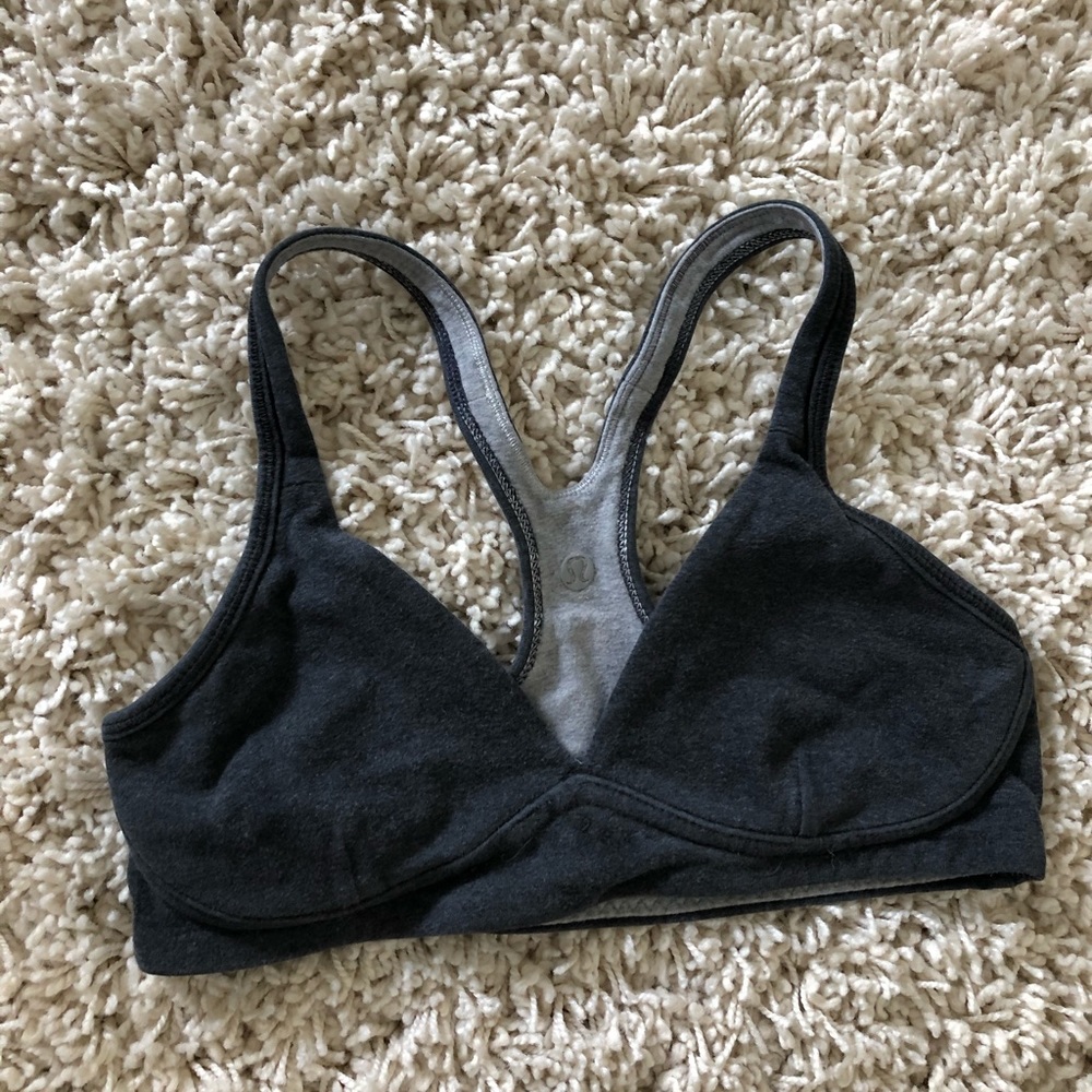 Grey Lululemon Bra